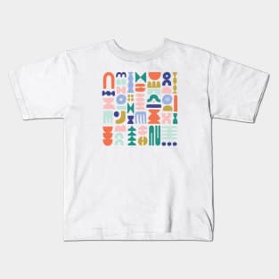 Abstract shapes Kids T-Shirt